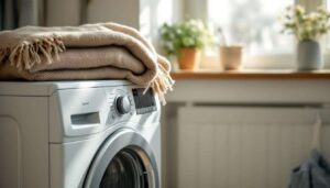 Wie man eine Decke in der Waschmaschine wäscht, ohne sie zu beschädigen: detaillierte Anleitung