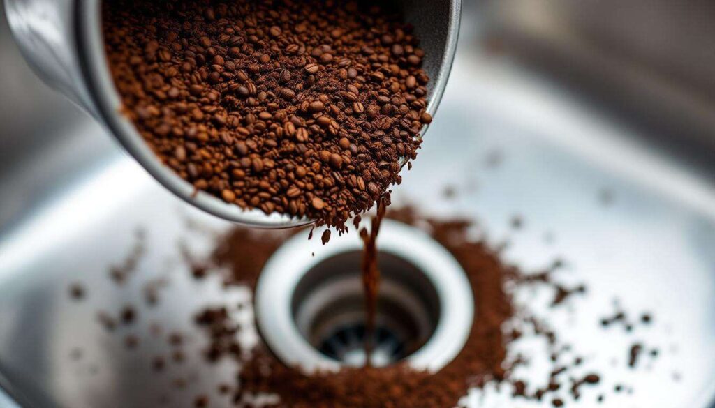 Warum Sie jetzt Kaffeesatz in Ihren Abfluss geben sollten