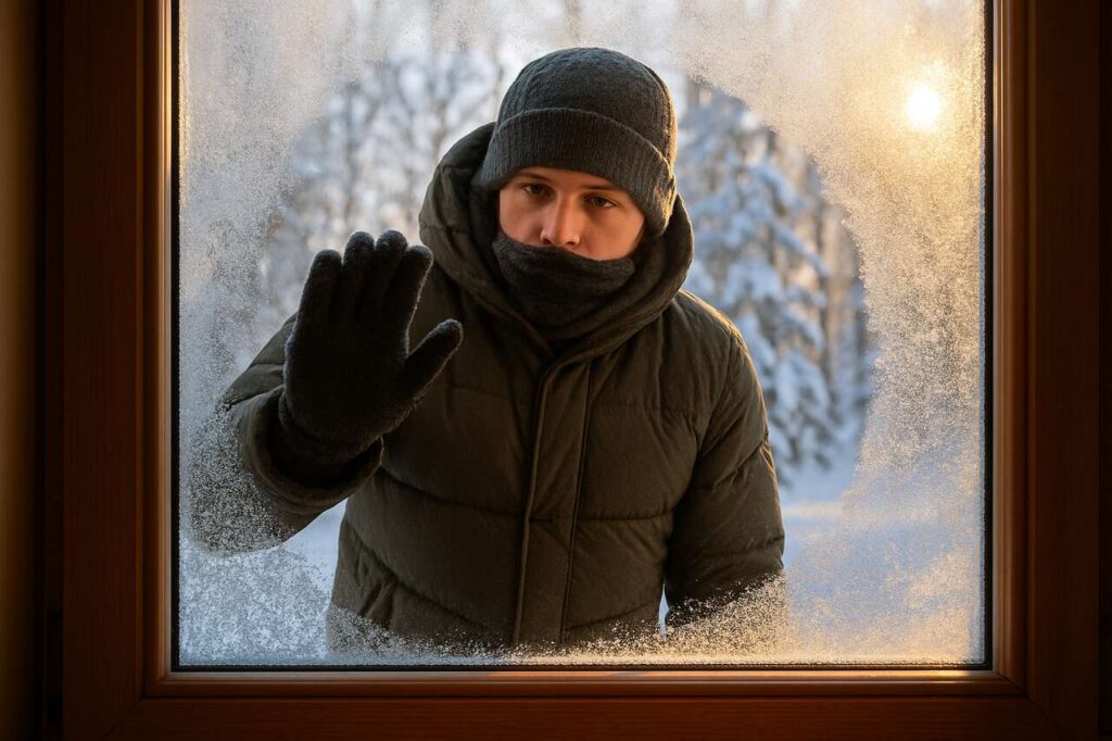 Fenster putzen bei Minusgraden: Mit diesem Hausmittel frieren sie nicht ein