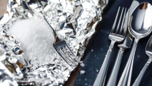 Silberbesteck ohne Chemie polieren: Alufolie und Salz wirken in fünf Minuten