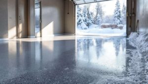 Garagenboden streichen im Winter: Epoxidharz funktioniert auch bei niedrigen Temperaturen