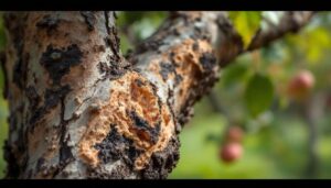 Obstbaumkrebs erkennen: Warum offene Wundstellen sofort behandelt werden müssen