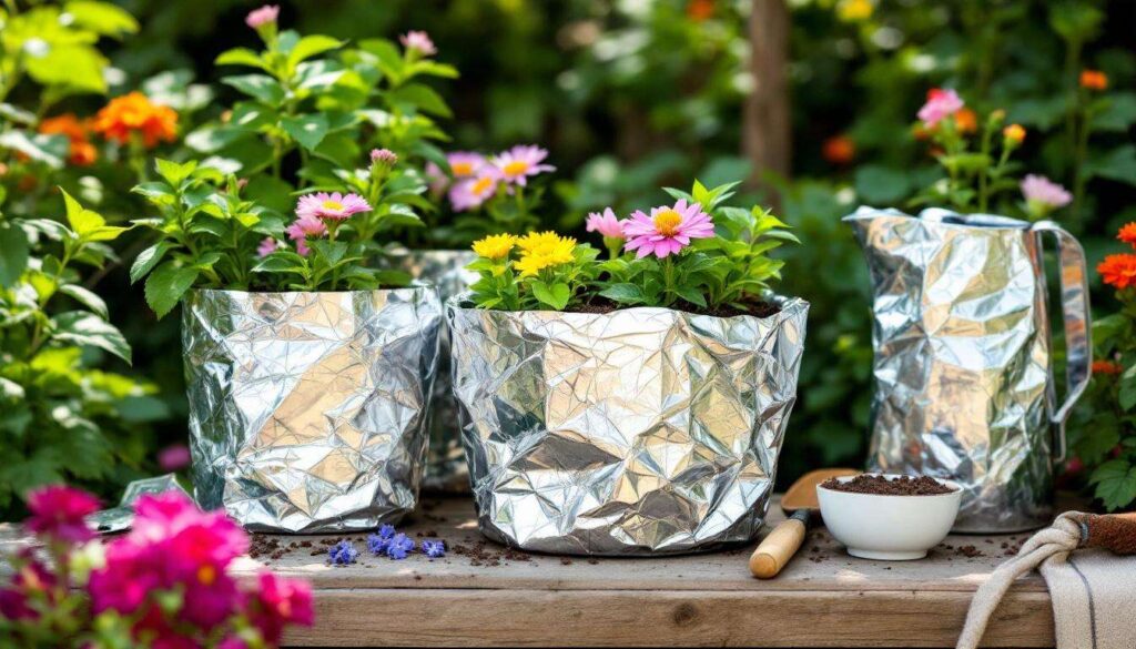 Alufolie im Garten: 6 ungewöhnliche aber effektive Anwendungen