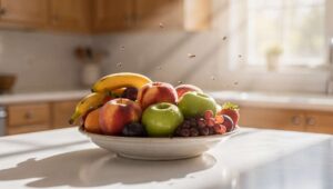 Essigfliegen in der Küche: Warum Obst im Sommer niemals offen stehen sollte